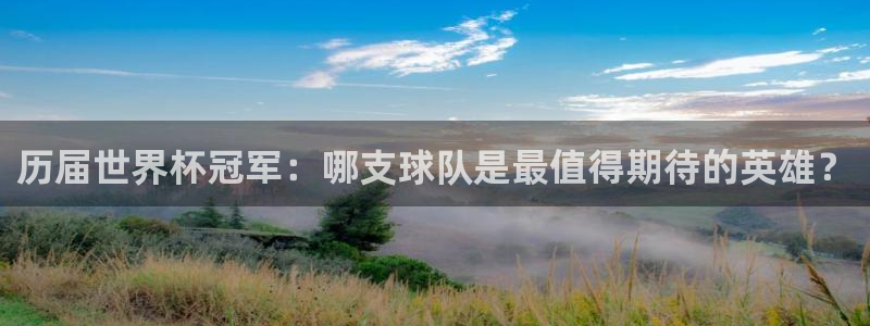 2006年世界杯：历届世界杯冠军：哪支球队是最值得期待的英雄？