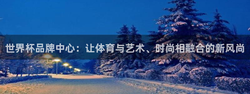 足球世预赛：世界杯品牌中心：让体育与艺术、时尚相融合的新风尚